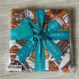 Posh Peanut Coffee and Donuts Patoo Blanket